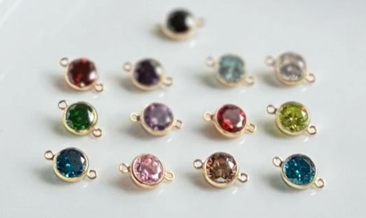 3mm Mini Birthstone Charm