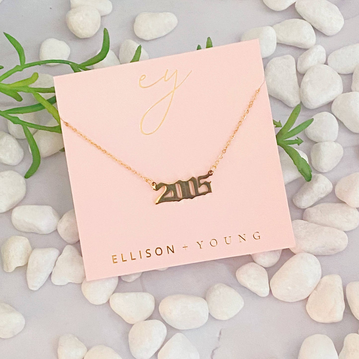 Birth Year Necklace