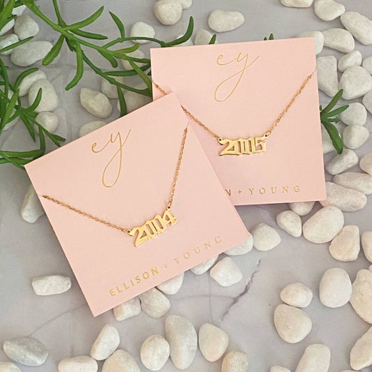 Birth Year Necklace